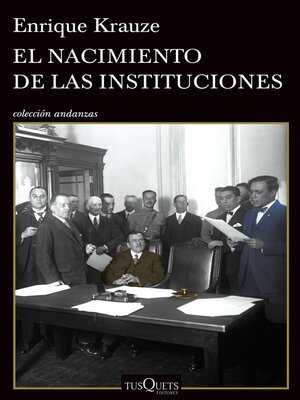 cover image of El nacimiento de las instituciones